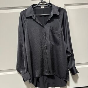 Wilfred Satin Button-Up Shirt